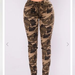 Camo Jogger Pants